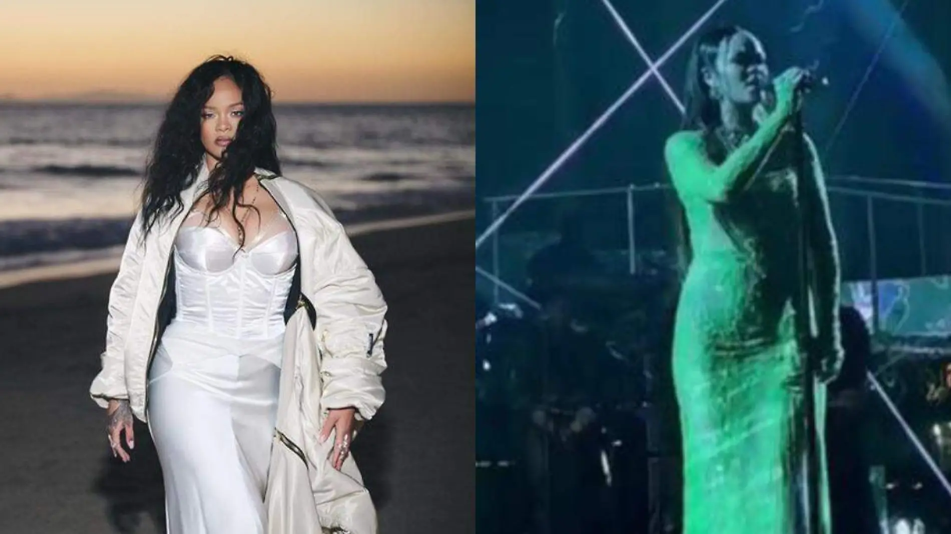 Rihanna da su primer concierto en ocho años, en boda millonaria